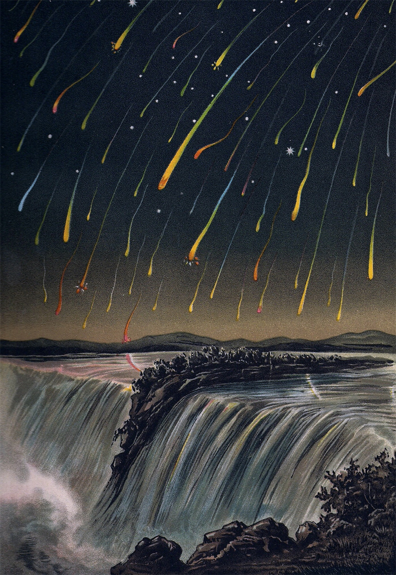 Illustration for article titled Stunning Depictions of Ancient Comets That Scared the Hell Out of Humans
